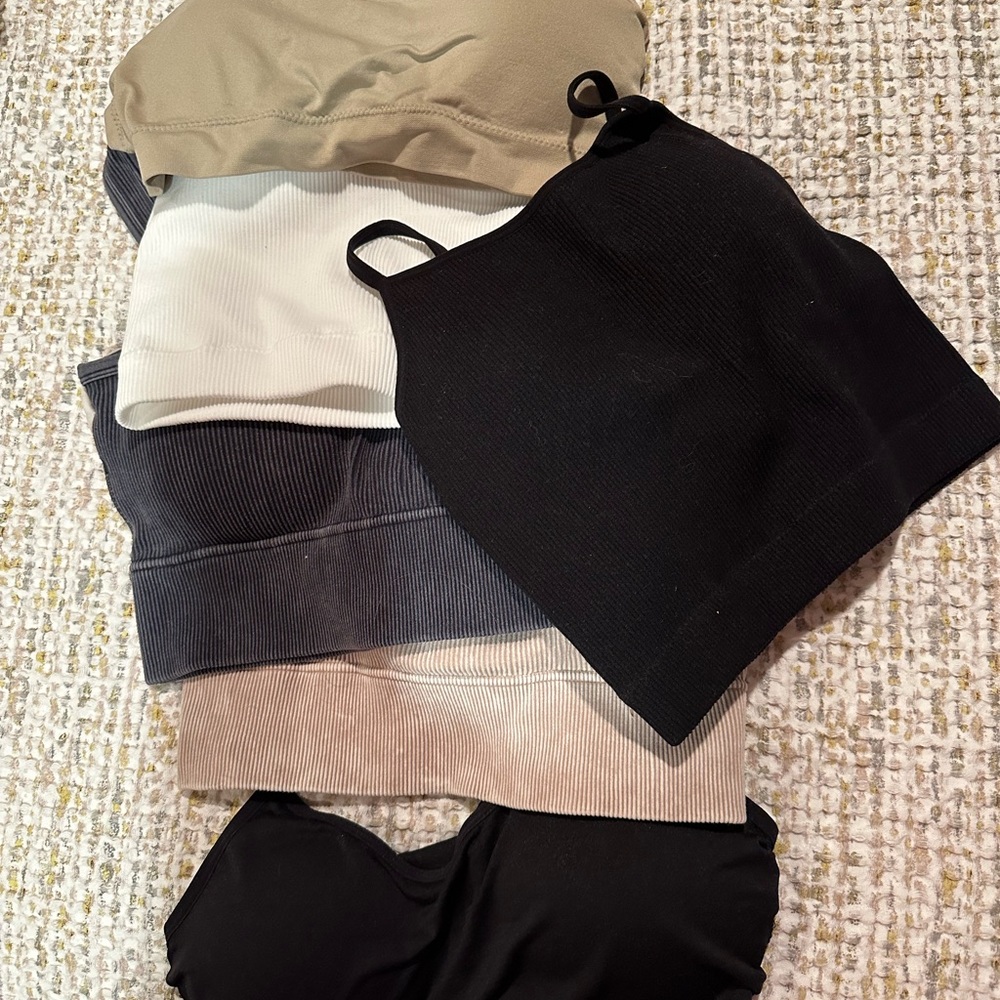 Lot of size small Zenana bralettes